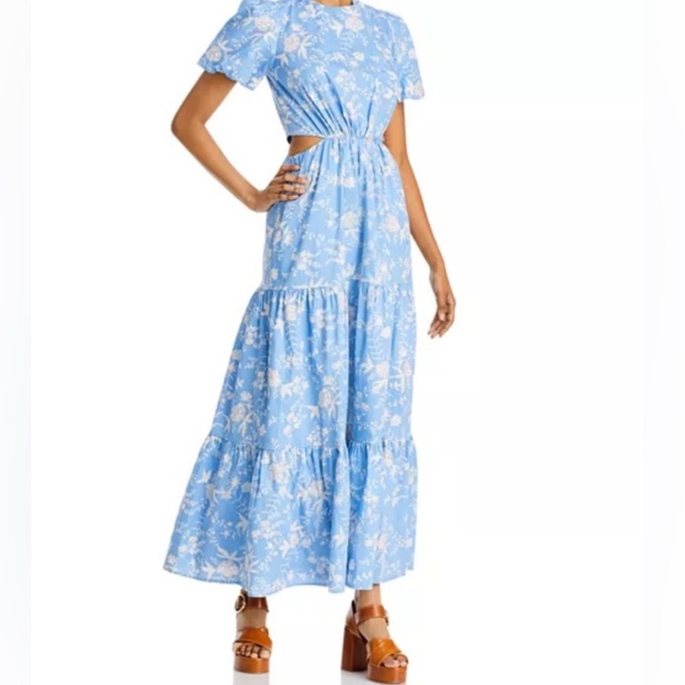 Wayf Plaza Cut Out Maxi Dress